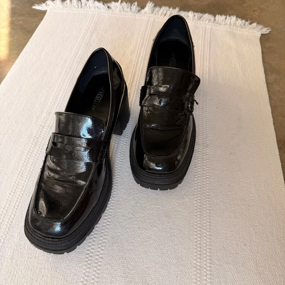 Seychelles Black Loafers - Size 11 - Picture 6 of 12
